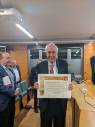 Ampliar foto: El cientfico espaol que revolucion el conocimiento del colesterol bueno, primer acadmico de honor de la Reino de Aragn