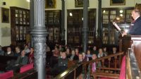 El acto se celebr en la sede de la Real Academia de Medicina de Zaragoza.