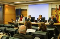 El acto se celebr en la sede del Colegio Oficial de Farmacuticos de Zaragoza.